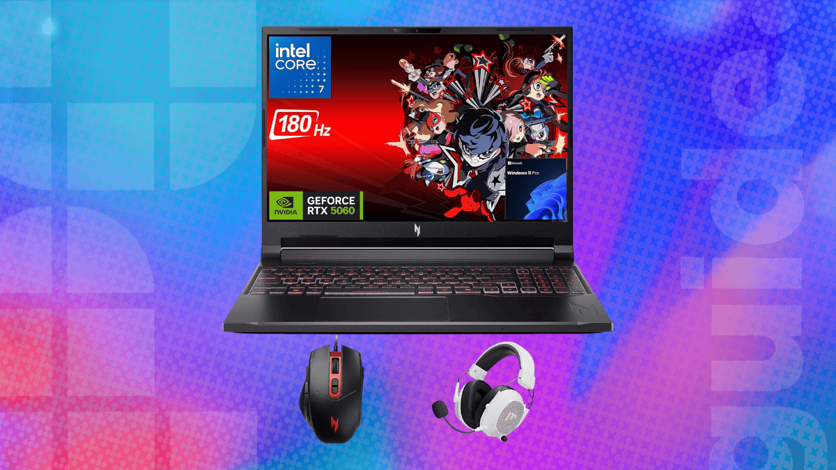 Grab this RTX 5060 gaming laptop with a 180Hz display for less